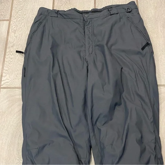 Columbia Snow Ski Snow Pants Womens XL REG Gray Waterproof Lined Zip Pockets - Picture 4 of 11
